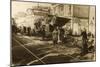 Roadworks in Tverskaya Street, Moscow, USSR, 1920S-null-Mounted Giclee Print