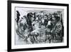 Roald Amundsen and His Companions Celebrating Christmas-Graham Coton-Framed Giclee Print