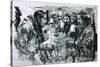 Roald Amundsen and His Companions Celebrating Christmas-Graham Coton-Stretched Canvas