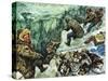 Roald Amundsen's Journey to the South Pole-Luis Arcas Brauner-Stretched Canvas