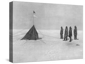 Roald Amundsen the First to Reach the South Pole Did So-null-Stretched Canvas