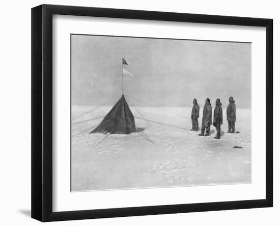 Roald Amundsen the First to Reach the South Pole Did So-null-Framed Photographic Print