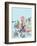 Roald Dahl Characters Reading-Quentin Blake-Framed Art Print