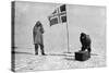Roald Engelbrecht Gravning Amundsen (1872-192), Norwegian Explorer, at the South Pole, 1911-null-Stretched Canvas