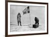 Roald Engelbrecht Gravning Amundsen (1872-192), Norwegian Explorer, at the South Pole, 1911-null-Framed Giclee Print