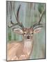 Roaming Buck I-Annie Warren-Mounted Art Print