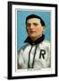 Roanoke, VA, Roanoke Virginia League, Ray Ryan, Baseball Card-Lantern Press-Framed Art Print