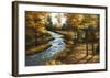 Roaring Brook-Diane Romanello-Framed Art Print