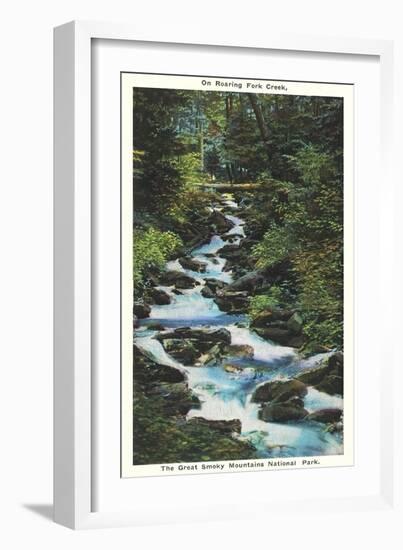 Roaring Fork Creek-null-Framed Art Print