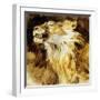 Roaring Lion, C.1833-35-Eugene Delacroix-Framed Photo