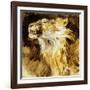 Roaring Lion, C.1833-35-Eugene Delacroix-Framed Photo