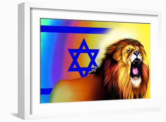Roaring Lion Star-Spencer Williams-Framed Giclee Print