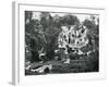 Roaring River Falls, Jamaica, C1905-Adolphe & Son Duperly-Framed Giclee Print