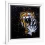 Roaring Tiger-null-Framed Art Print