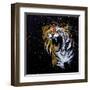 Roaring Tiger-null-Framed Art Print