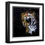 Roaring Tiger-null-Framed Art Print