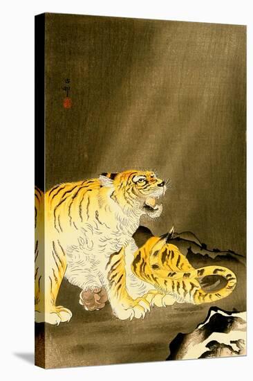 Roaring Tiger-Koson Ohara-Stretched Canvas