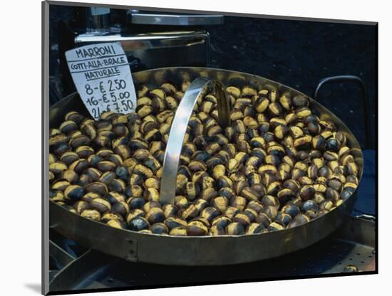 Roast Chestnuts for Sale in Piazza Di Trevi, Rome, Lazio, Italy, Europe-Tomlinson Ruth-Mounted Photographic Print