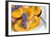 Roasted Apricots with Lavender, Detail-C. Nidhoff-Lang-Framed Photographic Print