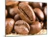 Roasted Coffe Beans Macro Texture-PH.OK-Mounted Photographic Print