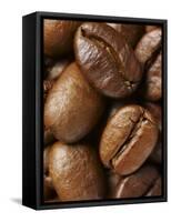 Roasted Coffee Beans-Michael Löffler-Framed Stretched Canvas