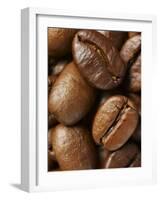 Roasted Coffee Beans-Michael Löffler-Framed Photographic Print