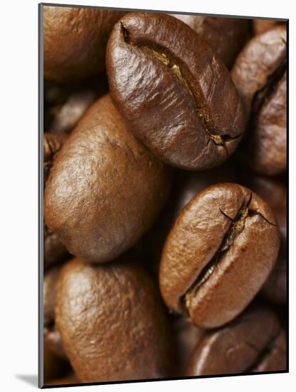 Roasted Coffee Beans-Michael Löffler-Mounted Photographic Print