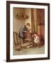 Roasting Chestnuts, 1882-Pierre Edouard Frere-Framed Giclee Print