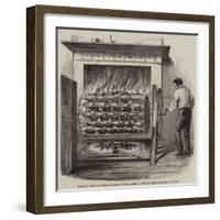 Roasting Fifty-Six Geese at Once for the Inmates of the Old Men's Hospital, Norwich-null-Framed Giclee Print