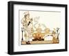 Roasting on a Spit-Georges Barbier-Framed Giclee Print