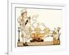 Roasting on a Spit-Georges Barbier-Framed Giclee Print