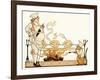 Roasting on a Spit-Georges Barbier-Framed Giclee Print