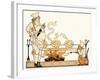 Roasting on a Spit-Georges Barbier-Framed Giclee Print