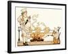 Roasting on a Spit-Georges Barbier-Framed Giclee Print