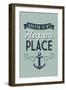 Roatan is my Happy Place-Lantern Press-Framed Art Print