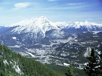 City of Banff from Sulphur Mountain, Alberta, Rockies, Canada-Rob Cousins-Photographic Print