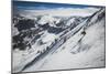 Rob Lea Backcountry Skiing Cardiac Bowl, Wasatch Mountains, Utah-Louis Arevalo-Mounted Photographic Print