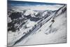 Rob Lea Backcountry Skiing Cardiac Bowl, Wasatch Mountains, Utah-Louis Arevalo-Mounted Photographic Print