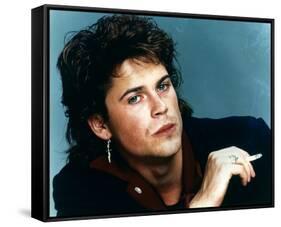 Rob Lowe - St. Elmo's Fire-null-Framed Stretched Canvas