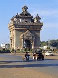 Anousavari Monument, Vientiane, Laos-Rob Mcleod-Photographic Print