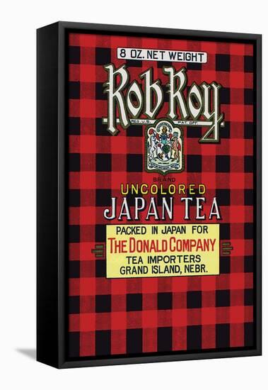 Rob Roy Brand Tea-null-Framed Stretched Canvas