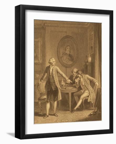 Rob Roy - Do You Think I Will Ask Him Twice-John Massey Wright-Framed Giclee Print