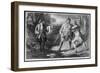 Rob Roy Intervenes Between Rashleigh and Francis Osbaldstone-Author: Sir-Framed Art Print