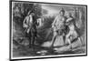 Rob Roy Intervenes Between Rashleigh and Francis Osbaldstone-Author: Sir-Mounted Art Print