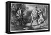 Rob Roy Intervenes Between Rashleigh and Francis Osbaldstone-Author: Sir-Framed Stretched Canvas