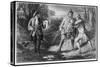 Rob Roy Intervenes Between Rashleigh and Francis Osbaldstone-Author: Sir-Stretched Canvas