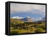 Rob Roy Peak and Mount Aspiring, Wanaka, Central Otago, South Island, New Zealand, Pacific-Jochen Schlenker-Framed Stretched Canvas