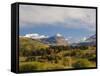 Rob Roy Peak and Mount Aspiring, Wanaka, Central Otago, South Island, New Zealand, Pacific-Jochen Schlenker-Framed Stretched Canvas