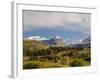 Rob Roy Peak and Mount Aspiring, Wanaka, Central Otago, South Island, New Zealand, Pacific-Jochen Schlenker-Framed Photographic Print