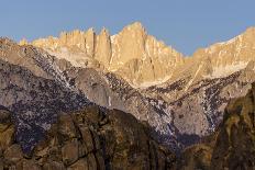 Lone Pine Peak, Eastern Sierras, Alabama Hills, Lone Pine, California-Rob Sheppard-Photographic Print